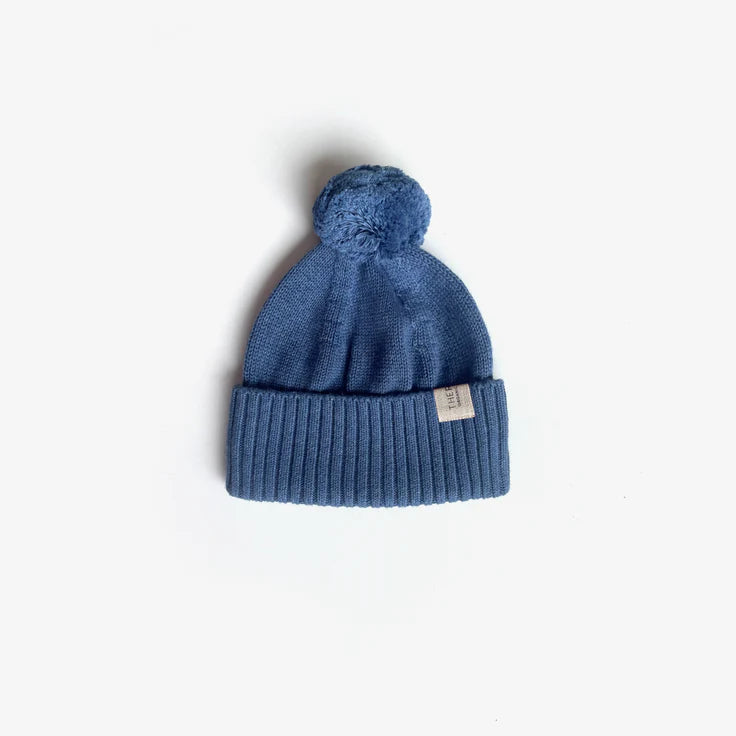 Beanie Navy Blue 0-8 Jahre