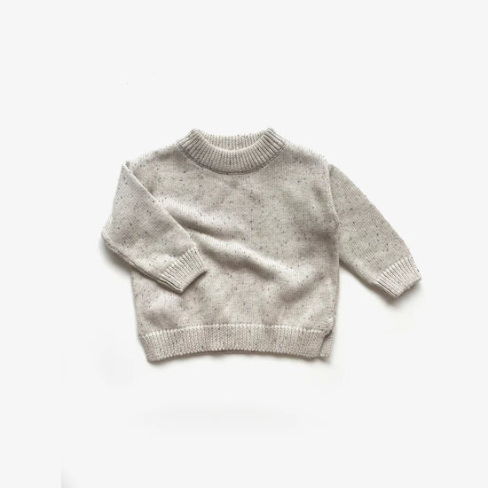 Pullover Oat Navy Fleck 0-5 Jahre