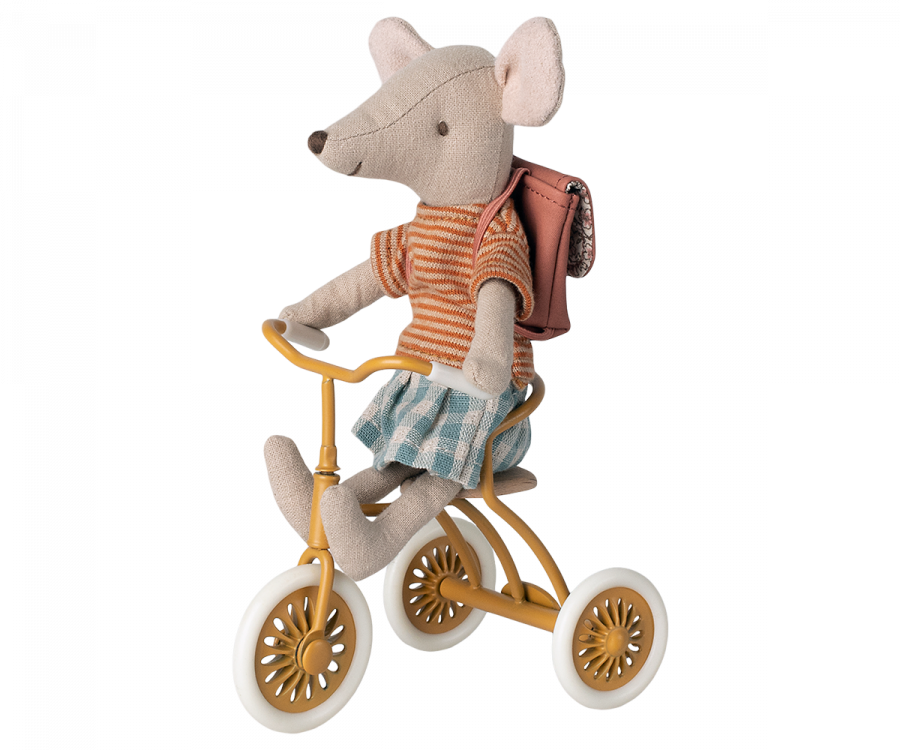 Dreirad Tricycle Maus Puppe