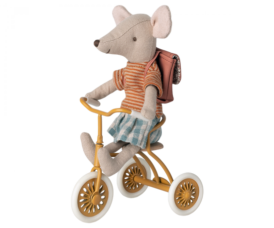 Dreirad Tricycle Maus Puppe
