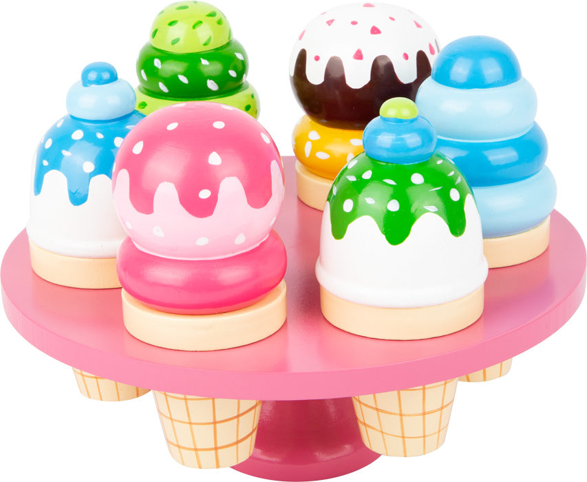 Eisständer mit Waffeleis