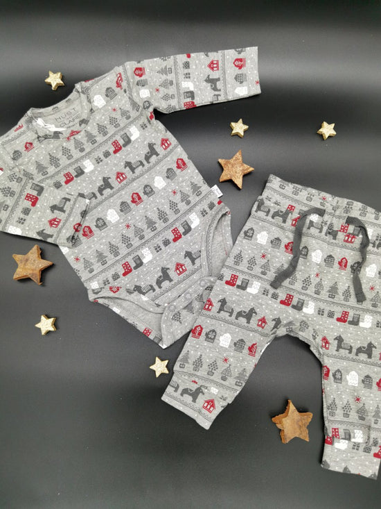 Weihnachtlicher Body