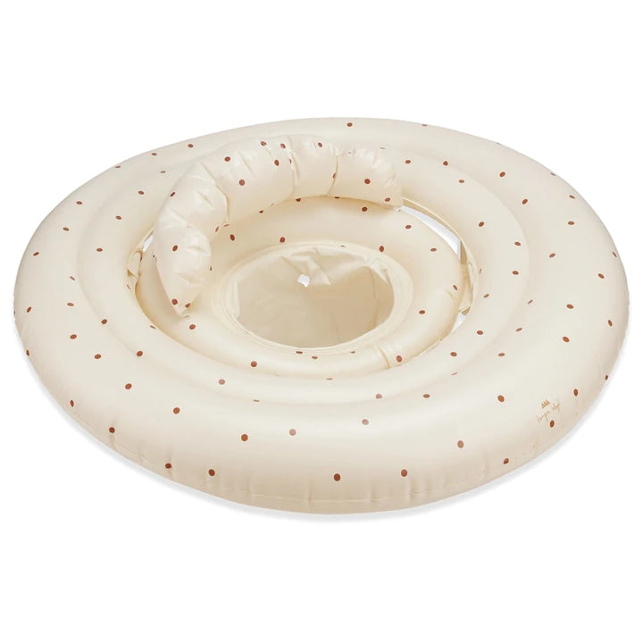 Schwimmring Baby Bronze Dots